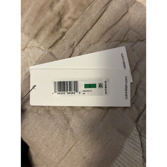 Calvin Klein Men's Large Black Lined Swimwear Trunks Shorts - Picture 7 of 7